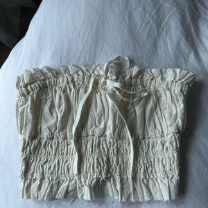 Free People Ivory Tube Top